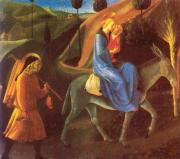 Fra Angelico: Menekülés Egyiptomba (1435 körül)